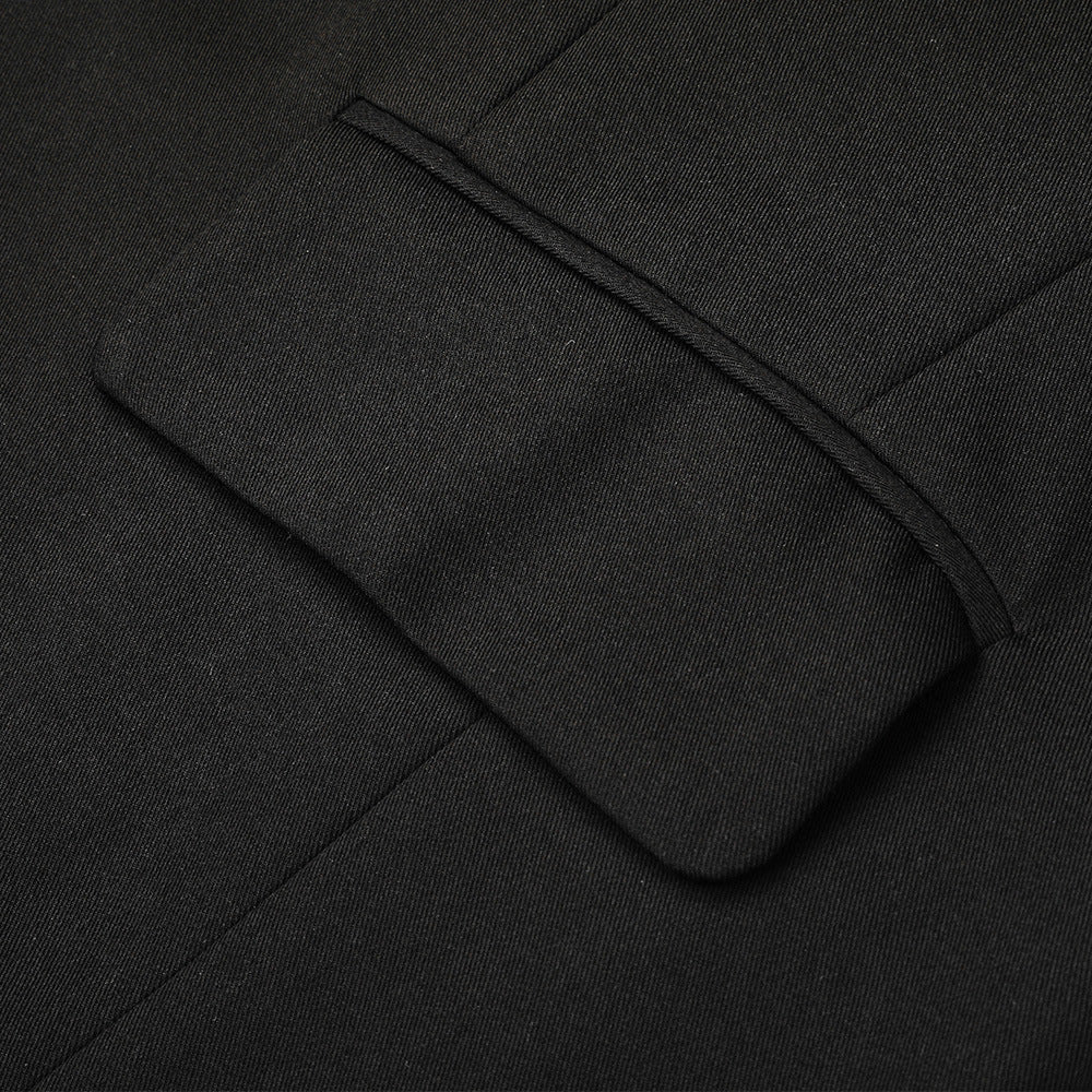 Hanging Buckle Decorative Casual Suit Men