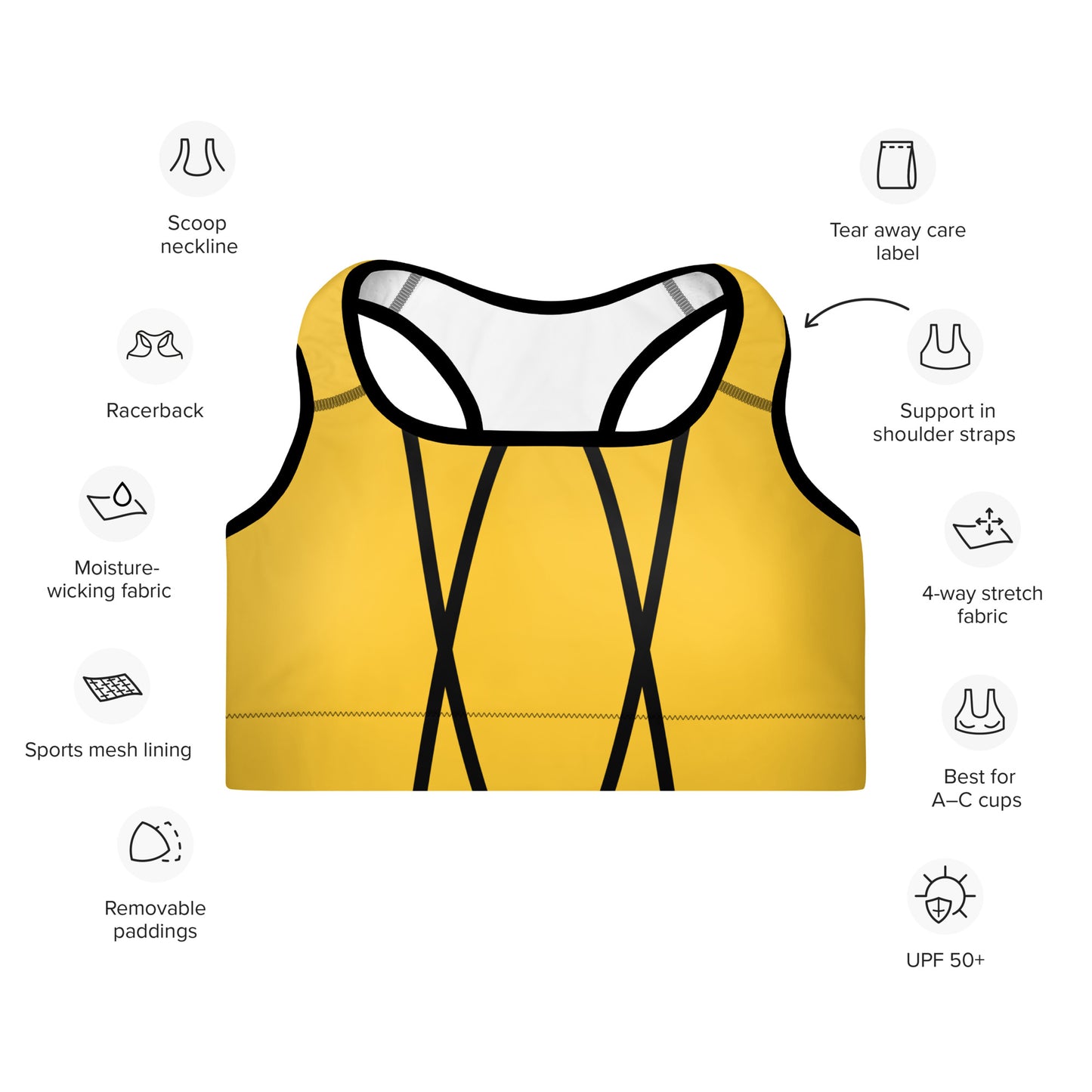 Original Ayyers Padded Sports Bra