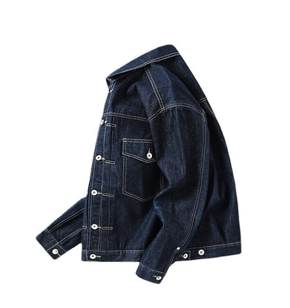 Men's Fashion Loose Casual Denim Coat