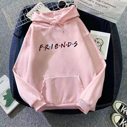 Friends Long Sleeve Hooded Sweatshirt