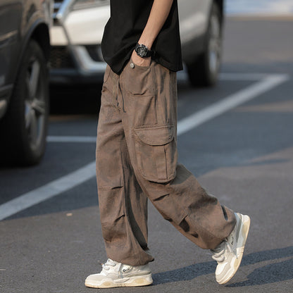 Camouflage Workwear Wide Leg Pants