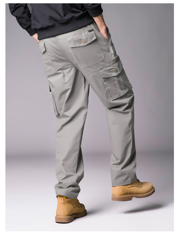 Leisure Cargo Loose Multi-Pocket Casual Sports Pants