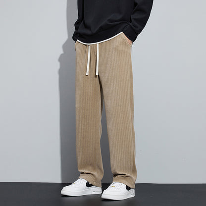 Fleece-lined Corduroy Pants