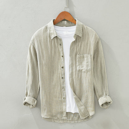 Linen Long Sleeve Shirt