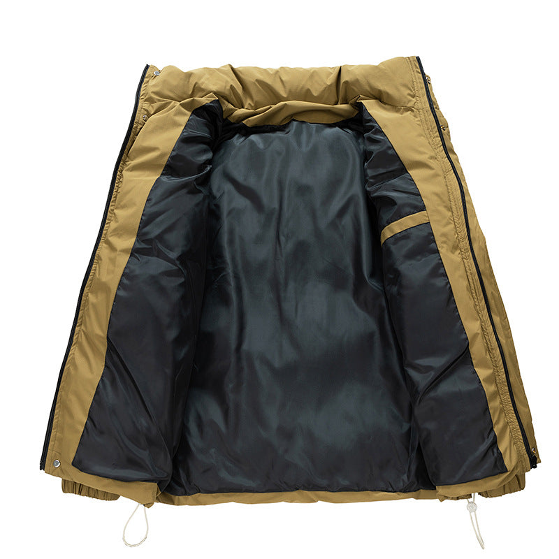 Warm Standing Collar Plus Size Thickened Cotton-padded Coat