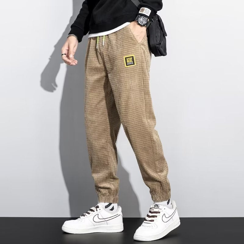 Corn Corduroy Casual Pants