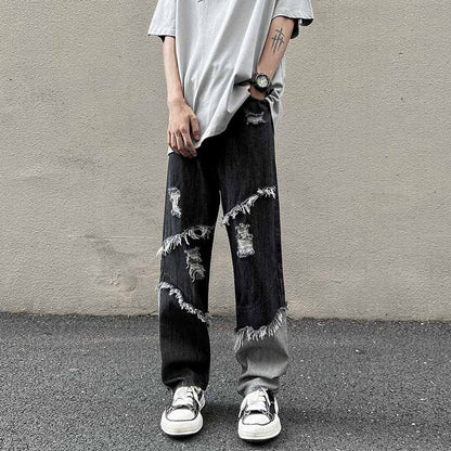 Tassel Denim Pants