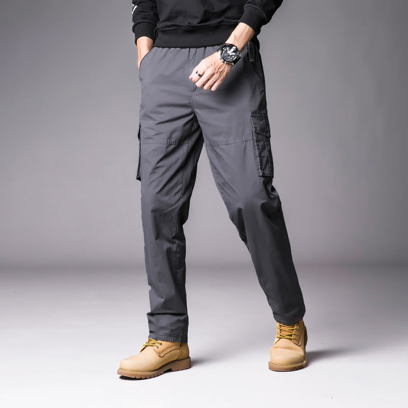 Leisure Cargo Loose Multi-Pocket Casual Sports Pants