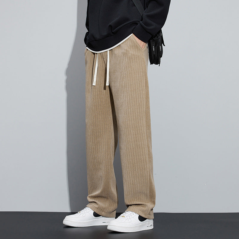 Fleece-lined Corduroy Pants