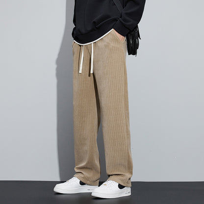 Fleece-lined Corduroy Pants