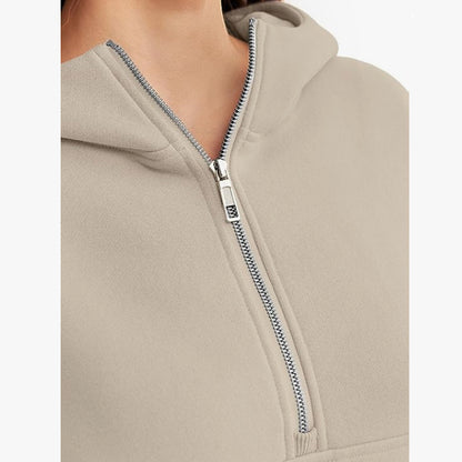 Long Sleeve Loose Hooded Sweater