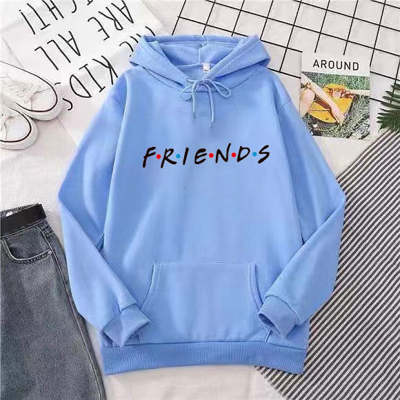 Friends Long Sleeve Hooded Sweatshirt