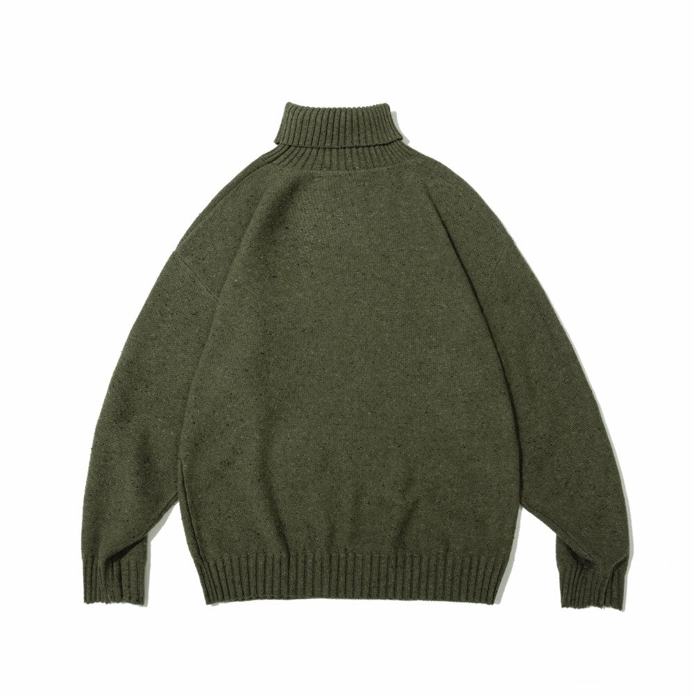 Turtleneck Knit Pullover