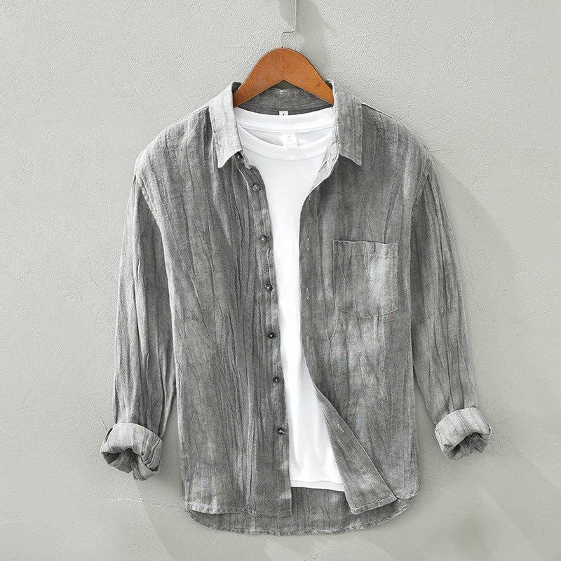 Linen Long Sleeve Shirt