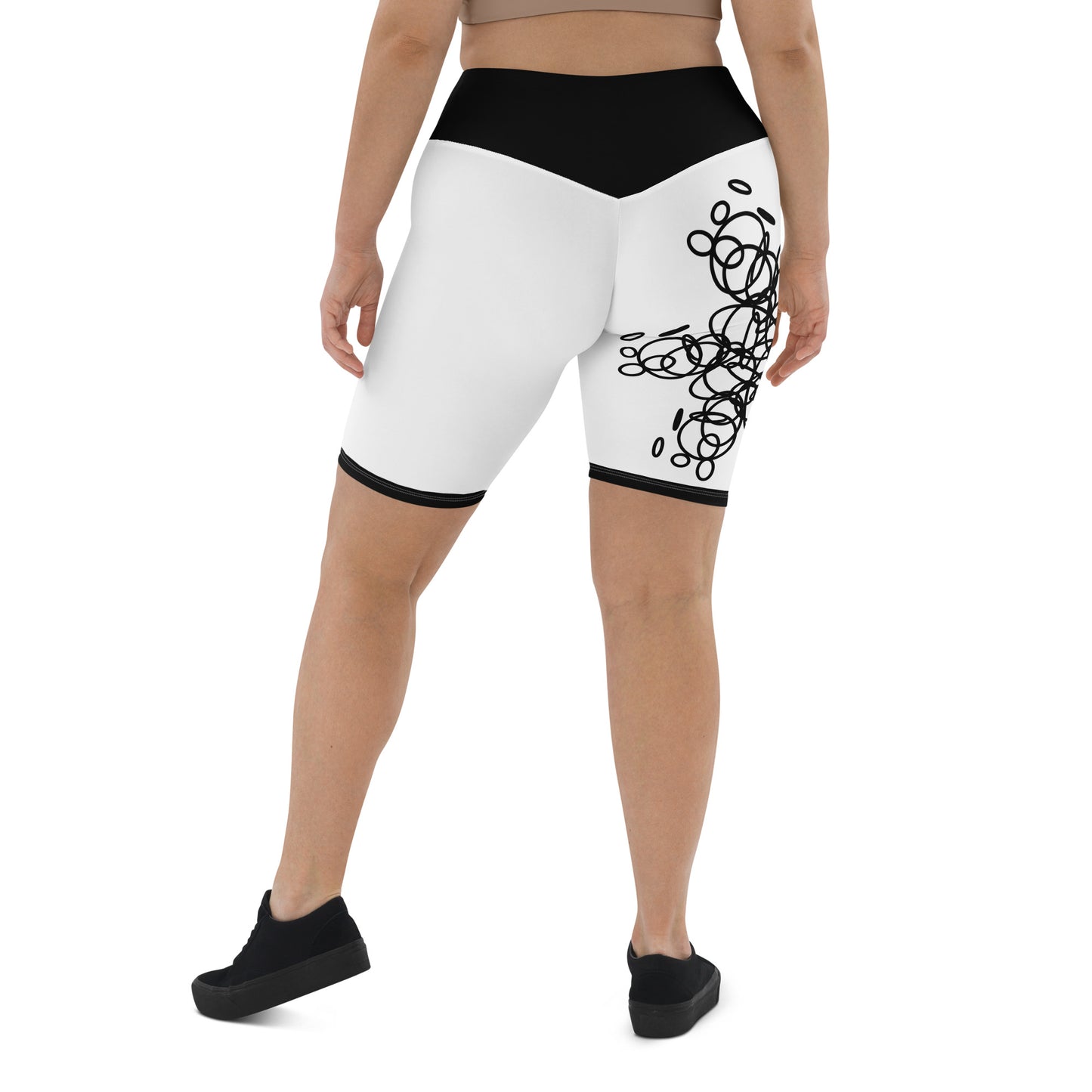 Wheels Biker Shorts