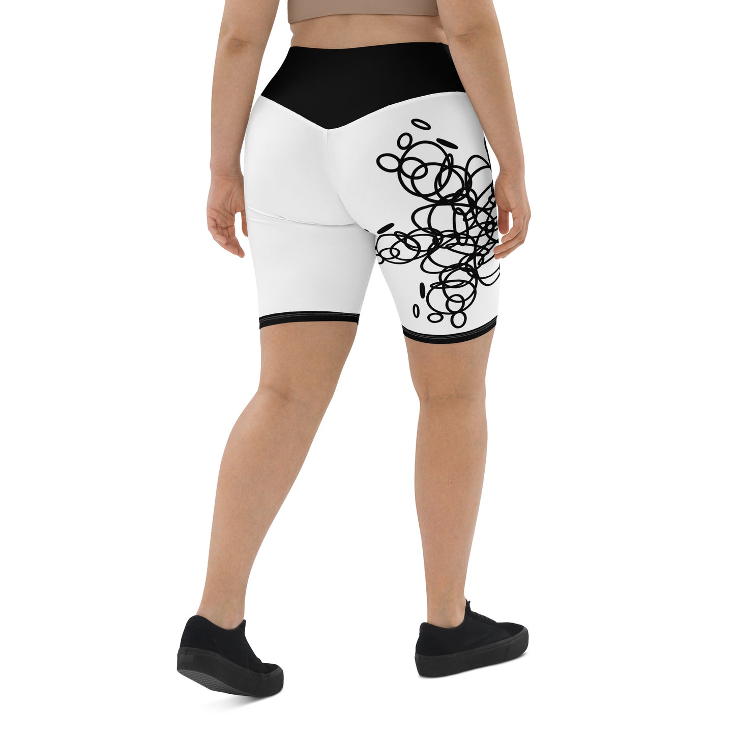 Wheels Biker Shorts