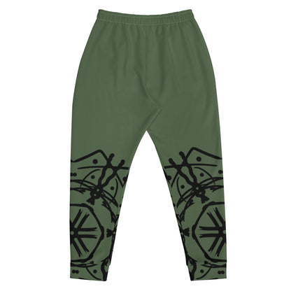 Green Tripe Joggers