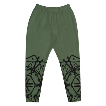 Green Tripe Joggers