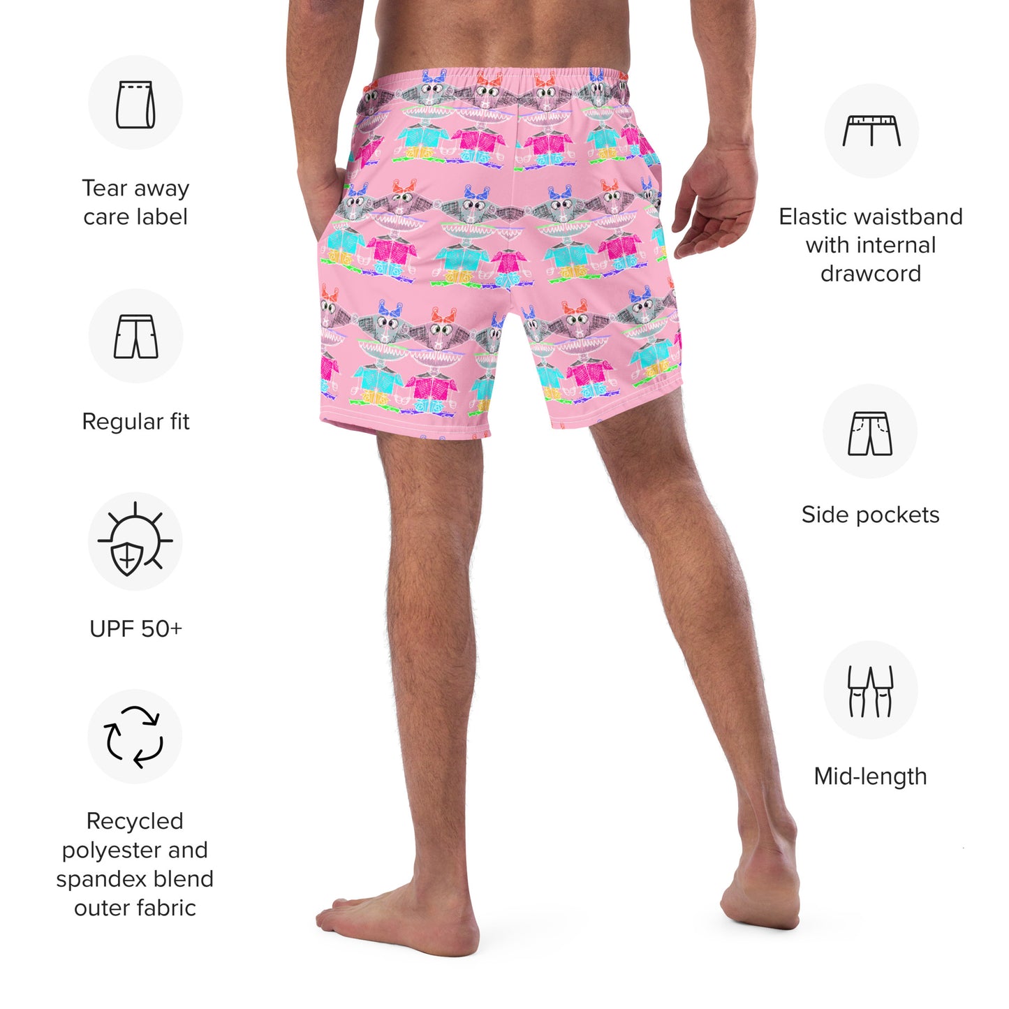 CrossEye Swim Trunks