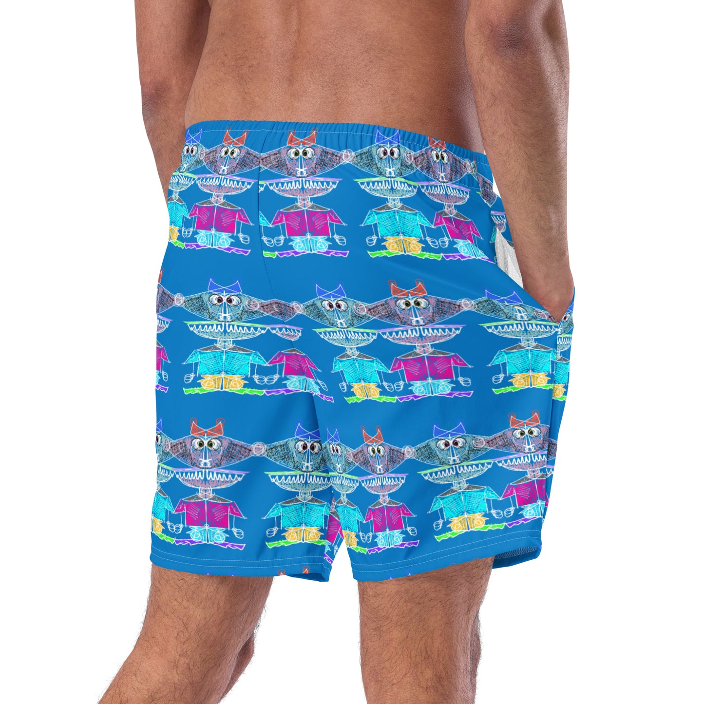 CrossEye Swim Trunks