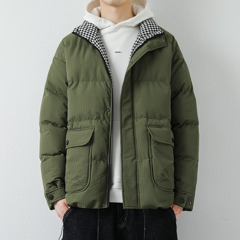 Solid Color Warm Jacket