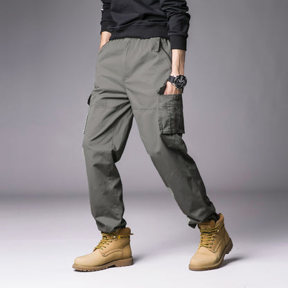 Leisure Cargo Loose Multi-Pocket Casual Sports Pants