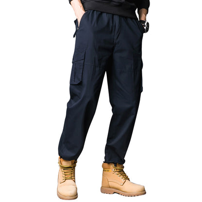 Leisure Cargo Loose Multi-Pocket Casual Sports Pants