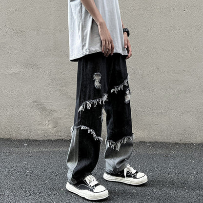 Tassel Denim Pants