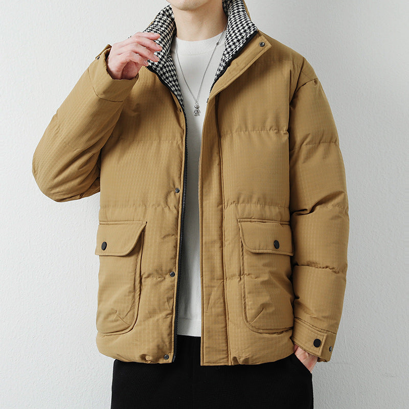 Solid Color Warm Jacket