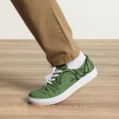 Doodle Lace-Up Shoes