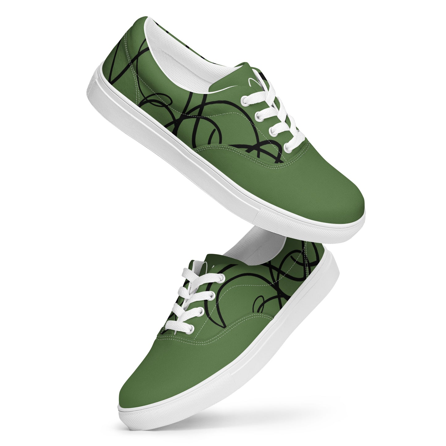 Doodle Lace-Up Shoes