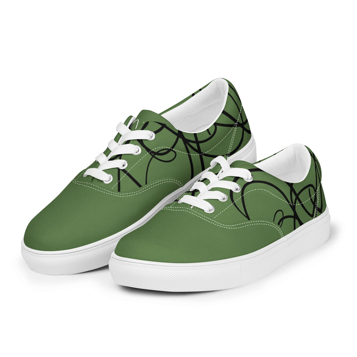 Doodle Lace-Up Shoes