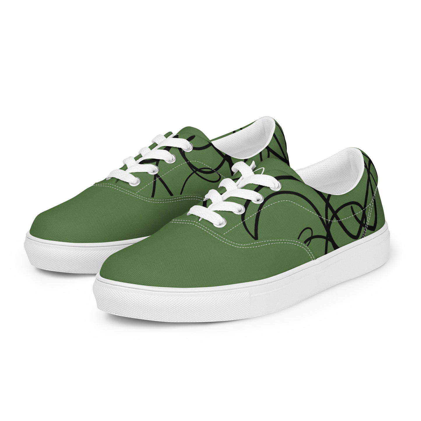 Doodle Lace-Up Shoes