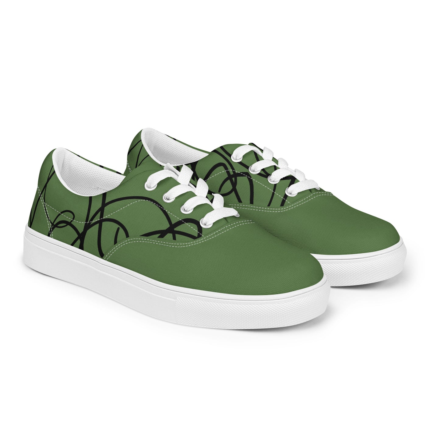 Doodle Lace-Up Shoes