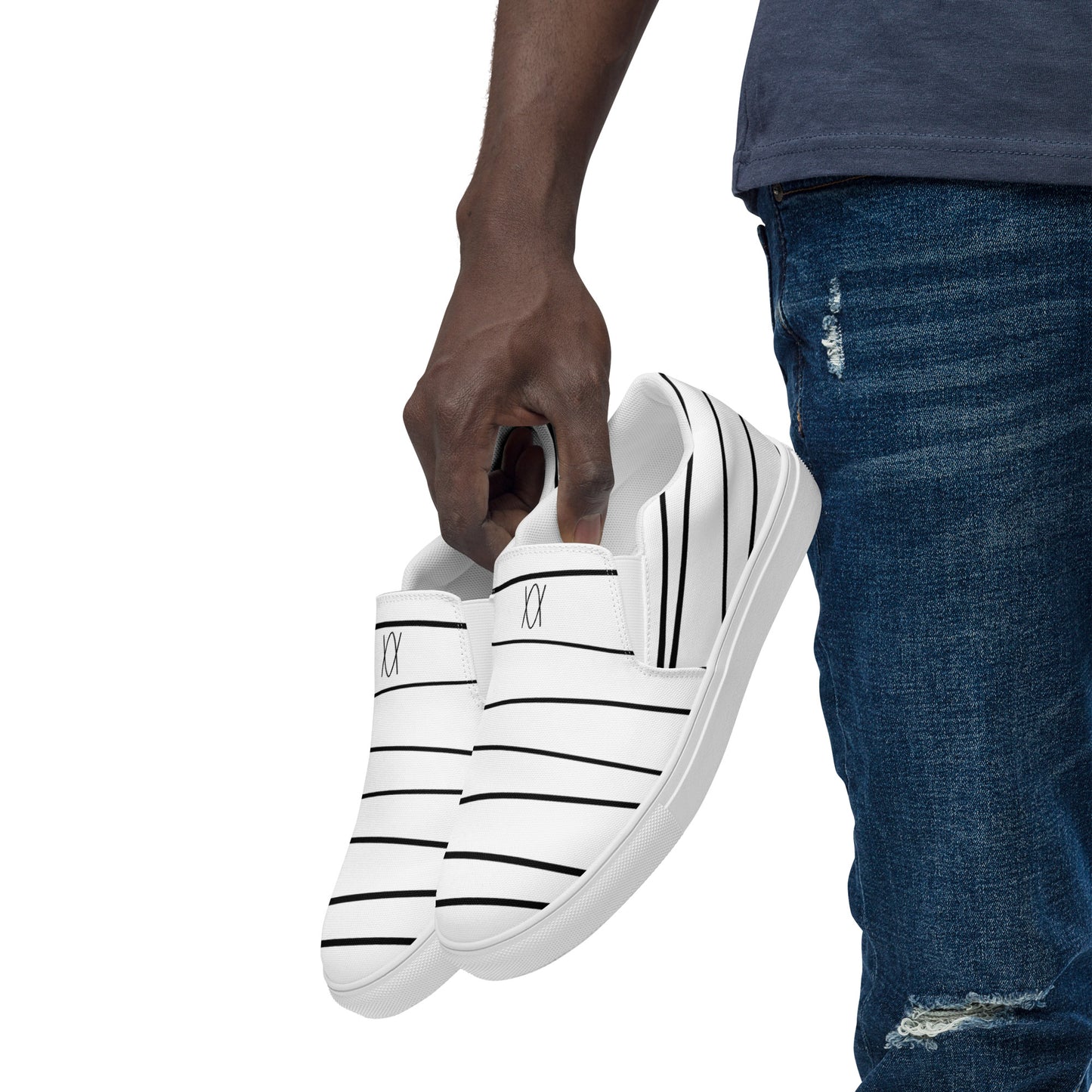 Zebra Slip-On Shoes