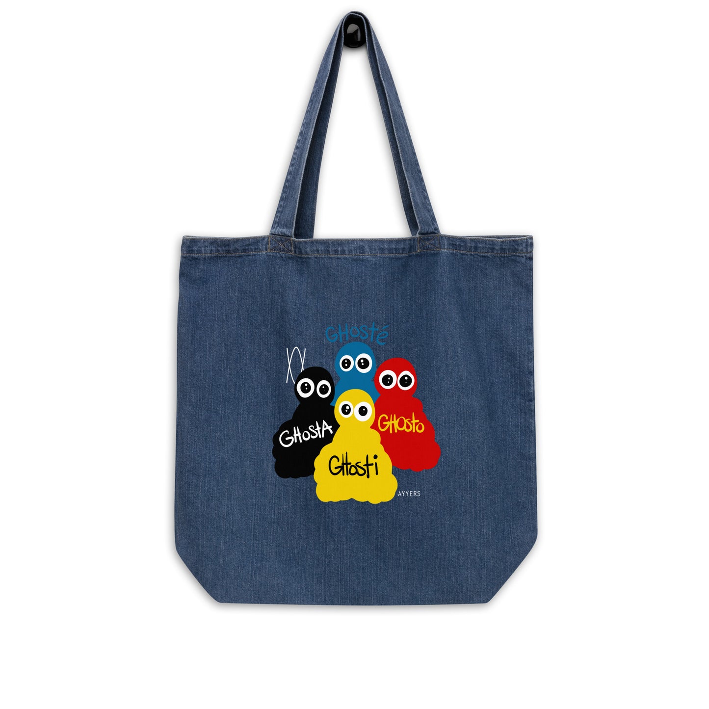 Ghosts Organic Denim Tote