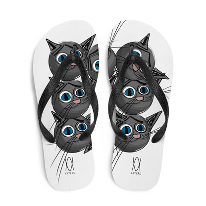 Ayyers Cat Flip-Flops