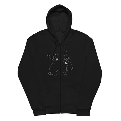 AyyeRabbit Basic Zip Hoodie