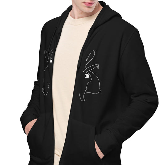 AyyeRabbit Basic Zip Hoodie