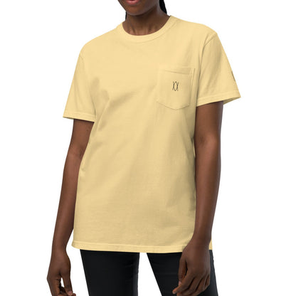 Loza Garment-Dyed Pocket Tee