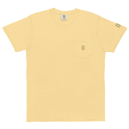 Loza Garment-Dyed Pocket Tee