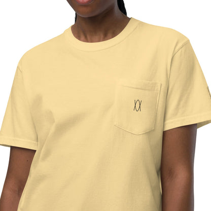 Loza Garment-Dyed Pocket Tee