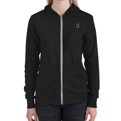 CrossEye Zip Hoodie