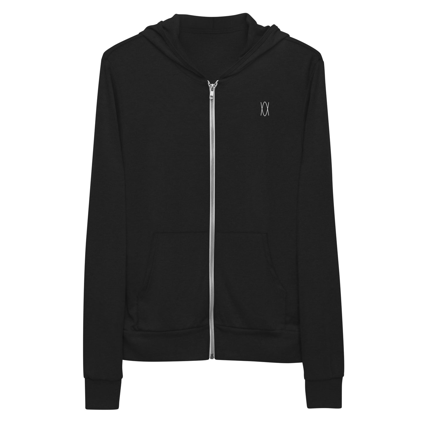 CrossEye Zip Hoodie