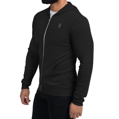 CrossEye Zip Hoodie