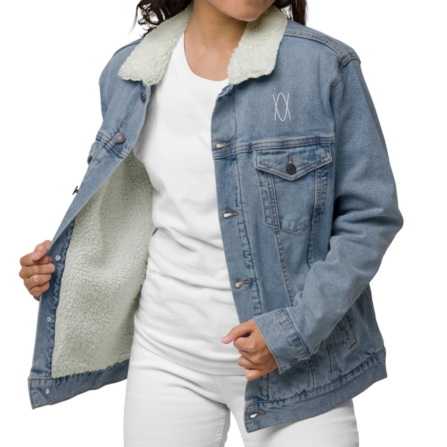 Ayyers Denim Sherpa Jacket