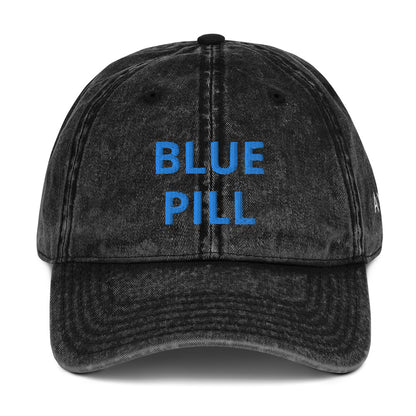 Blue Pill Twill Cap