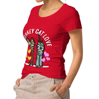 Monkey Cat Love Tee