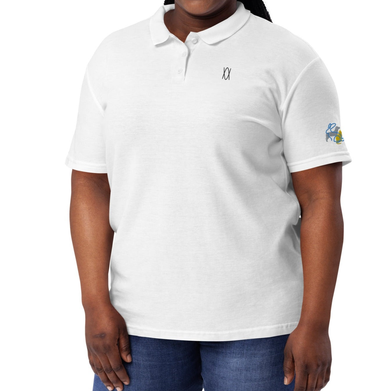 Besties Pique Polo Shirt