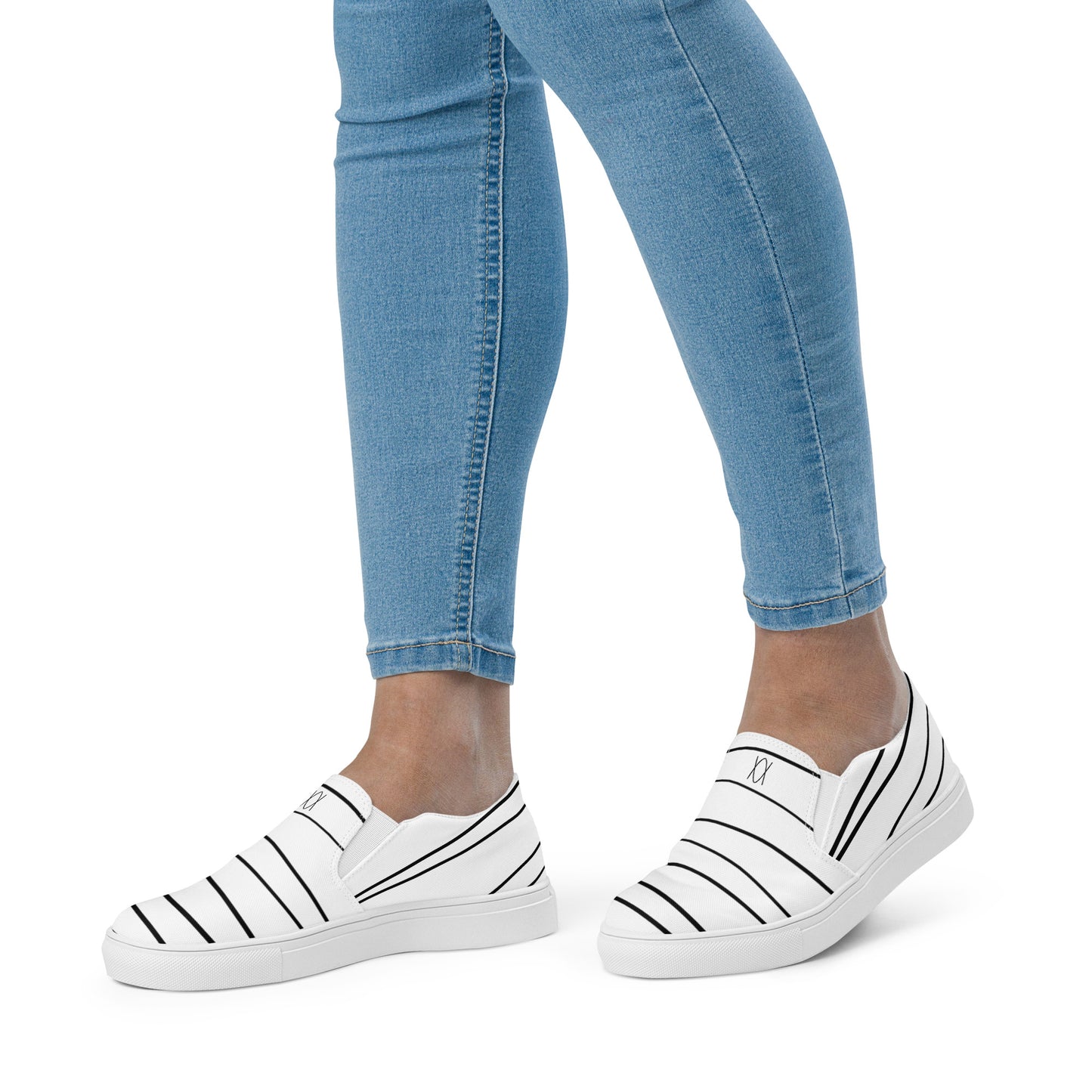 Zebra Slip-On Shoes